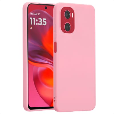 imoshion Hoesje - Geschikt voor Motorola Moto E15 / Motorola Moto G05 - Color Backcover - Bubblegum Pink