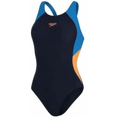 Speedo Medley Logo 1 Piece Dames Sportbadpak - Marine/Blauw