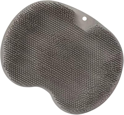 Voetpeeling Pad - Douche Reiniger - Zachte Huidverzorging - Sterke Adsorptie - 22 x 15.1 cm - Grijs
