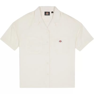 Dickies Vale Overhemd Met Korte Mouwen Beige XS Vrouw