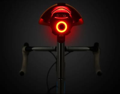 Lightyourbike HALO achterlicht fiets - 60 lumen LED - USB oplaadbaar - waterdicht