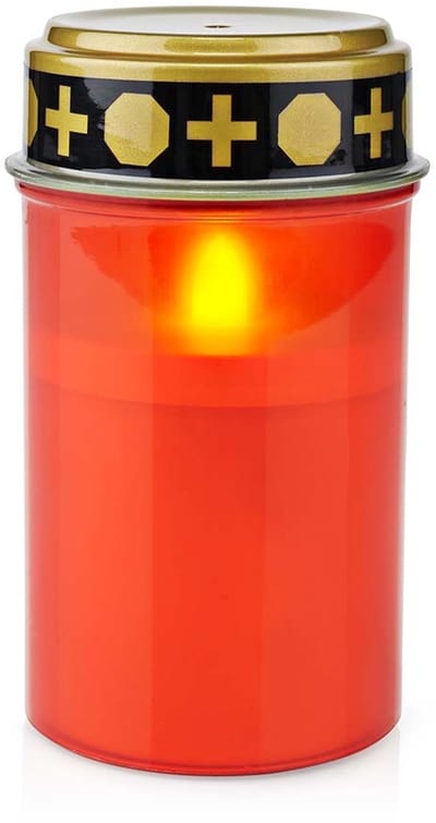 Nedis LED Graflicht - Counter Display - Aantal lampen in verpakking: 12 Stuks - Realistisch Flikkerend Effect - Timerfunctie: 6 uur Aan/18 uur Uit