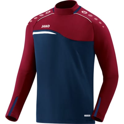 Jako Competition 2.0 Sweater Kinderen - Marine / Donkerrood | Maat: 128