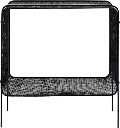 Nordal bijzettafel iron zwart s 41 x 35 x 40