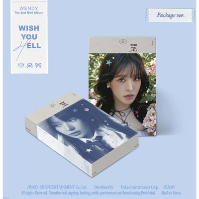 WENDY (Rood fluweel) - Wish You Hell / 2e Mini-Album (Pakket ver.) Package ver. gray