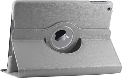 Geschikt voor iPad 2 / 3 / 4 Multi Stand Case - 360 Draaibaar Tablet hoesje - Tablethoes Grijs