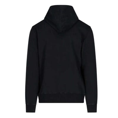 Diesel Unisex Arrow Logo Hoodie voor volwassenen (Zwarte Kaviaar)