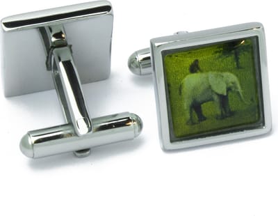 Manchetknopen - Olifant uit Jheronimus Bosch De Tuin der Lusten