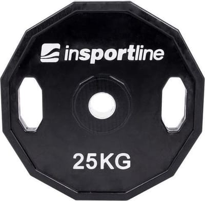 Olympische Halterschijf Insportline - 50 mm - Ruberton 25 kg