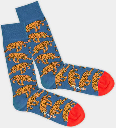 DillySocks Water Jaguar Sock - maat 41-46