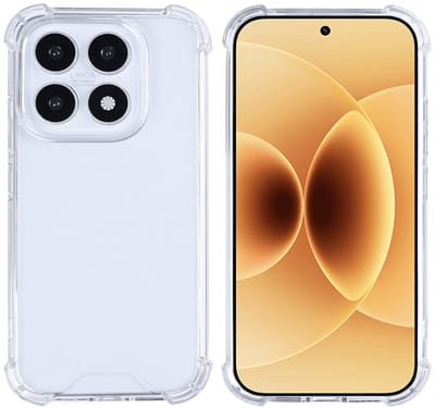 Rixus Anti-Burst Case For Xiaomi 17 Transparent