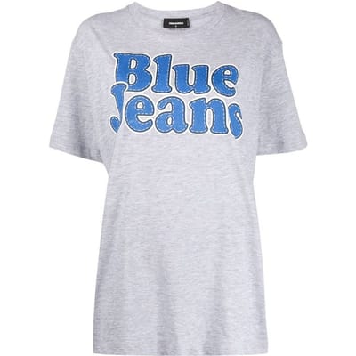 Dsquared² Grijze Katoenen T-Shirt