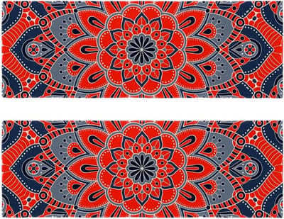 Microfiber Handdoek - Sport Handdoek - Fitness en Reizen - Extra Zacht - 2 Stuks 29.5x81.5cm - Veelkleurig