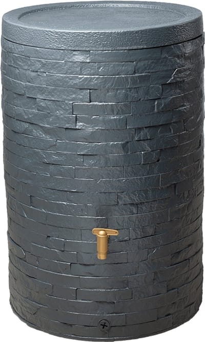 Garantia - Regenton- Arondo 400 L - grafiet - met kraantje