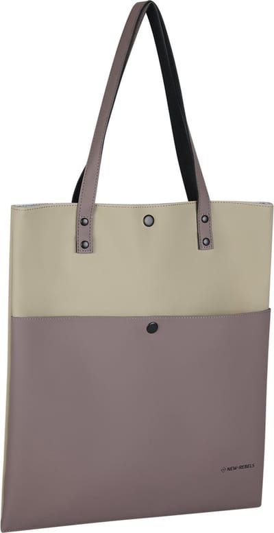 New Rebels Fane Kileen Oudpaars 6L Shopper Waterafstotend Laptop 13