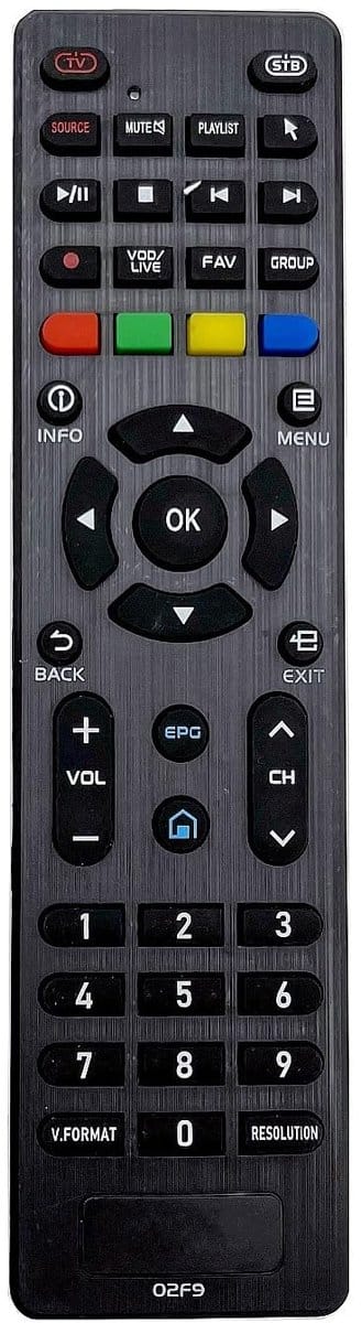 Allecto - Vervanging afstandsbediening - Compatibel met Formuler Z10 SE en Pro Max - Draadloze bediening - Ideaal voor TV Box gebruikers - Geschikt...