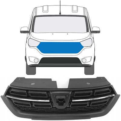Grill voor Dacia Dokker 2012-