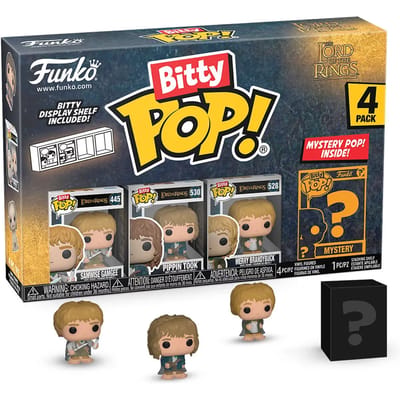 Figurine bitty pop de heer van de ringen samwise Funko Blister 4 (x4)