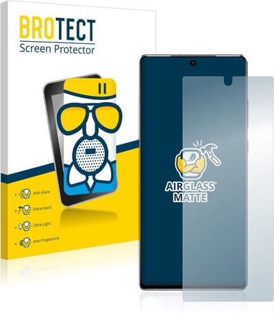BROTECT - Screenprotector voor Samsung Galaxy Note 20 5G - Folie Beschermfolie Beschermglas matte