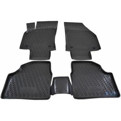 J&J AUTOMOTIVE | Tapis De Sol En Caoutchouc 3D Exclusive Pour Opel Astra H 2004-2009 noir