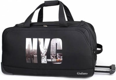 David Jones reistas / weekendtas op wielen in  zwart NYC  .72 cm x 36 cm x 35 cm