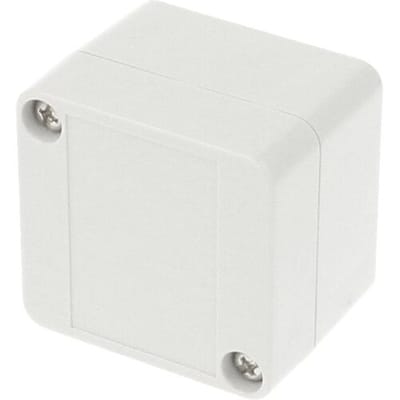 Hammond Electronics 1555A2GY Universele behuizing 52 x 50 x 40 Polycarbonaat Grijs 1 stuk(s)