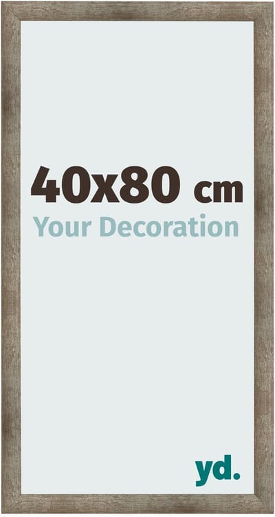 Your Decoration - Fotolijst 40x80 cm - MDF - Metaal Vintage - Bologna
