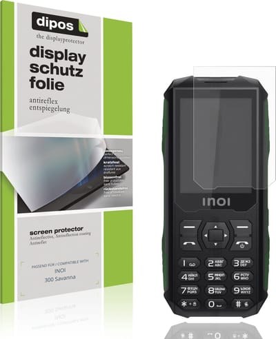 dipos – 4x Matte Beschermfolie geschikt voor INOI 300 Savanna | Krasbestendige & antireflecterende Screenprotector Ultra-Thin