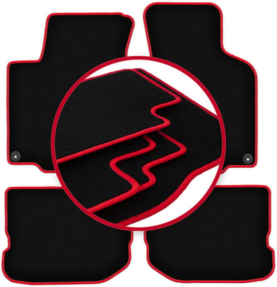 CARLUX-RED automatten voor: Skoda Octavia I liftback, stationwagen, tour (1996-2004)