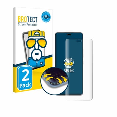 BROTECT - Screenprotector voor Honor 200 Pro - Folie Beschermfolie transparant volledig dekking - 2 Stuks