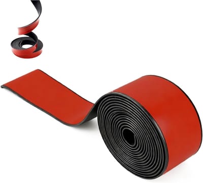 Zelfklevende Rubber Strips voor DIY - Neopreen Sealing Tape voor Vloerbedekking, 3 m x 25 mm, Waterdicht en Geluidsisolatie