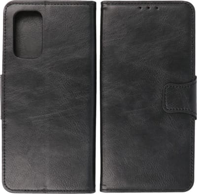 OnePlus Nord N200 5G Hoesje - Portemonnee Book Case - Kaarthouder & Magneetlipje - Kunstleer - Zwart