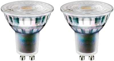 LED line LED Spot GU10 - 5.5W (vervangt 40W) - 550lm - Ø50mm - 230V - Dimbaar - Energiezuinig - 2 stuks