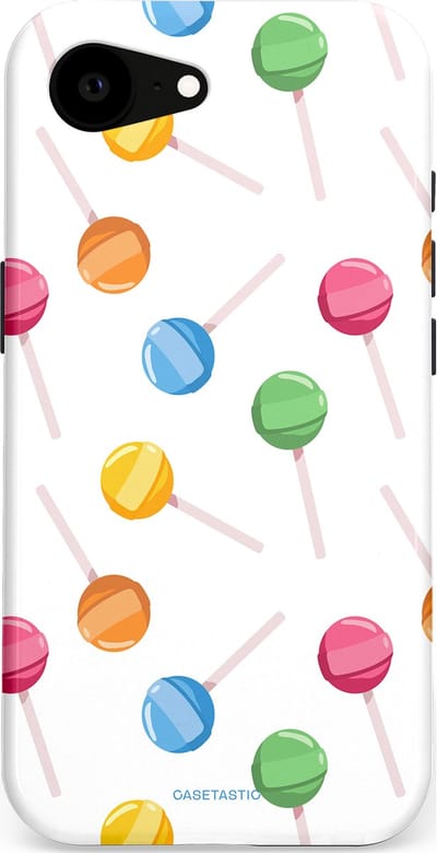 Casetastic Hoesje Geschikt voor Apple iPhone 16e Magsafe - Stijlvolle Beschermende Duo-layer Case - Lollybom