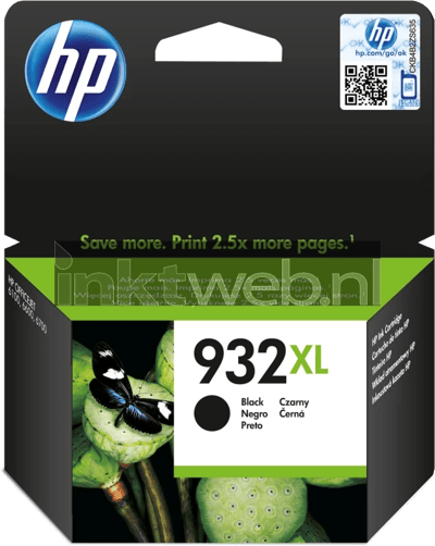 Inktcartridge hp cn053ae 932xl zwart