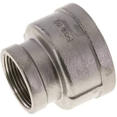 2'' NPT x 1 1/4'' NPT RVS Ronde Sok 16 Bar - FL2S-F-SH-200N-114N