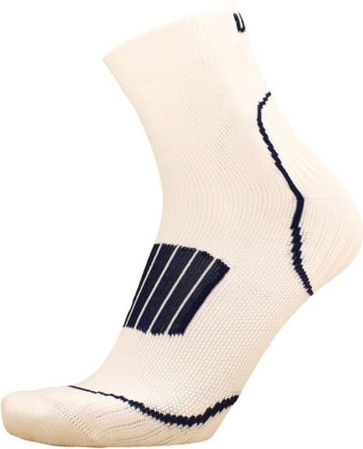 UphillSport - 2-Pack - Multi Sport Sokken - Droog Koel Fit - Heren / Dames - wit / blauw - 35-38 - 8396