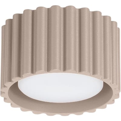 Sollux Lighting Plafondlamp Aura - Gx53 - taupe - aluminium - 10x10x6cm