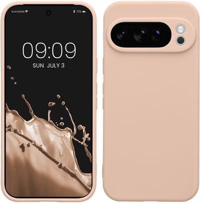kwmobile telefoonhoesje geschikt voor Google Pixel 10 Pro - Hoesje voor smartphone - Precisie camera uitsnede - In kokosmelk