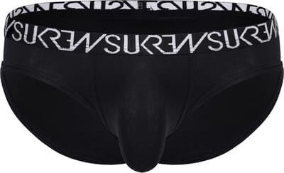 SUKREW Low-rise Brief Midnight Black - MAAT S - Heren Ondergoed - Slip voor Man - Mannen Brief