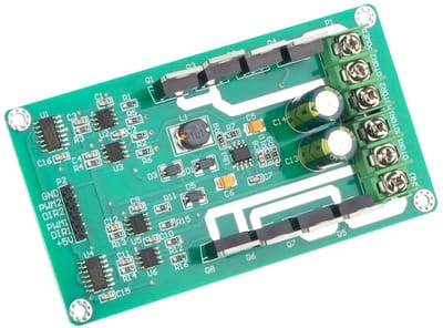 Dailygoody - H Bridge Driver Chip - Dual Motor Driver Module - Hoge stroomcapaciteit - 3-36V - Geschikt voor robotwedstrijden - 10A motorsturing - Rob...