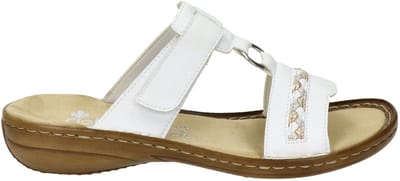 Rieker -Dames - wit - slippers & muiltjes - maat 36