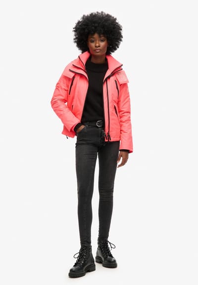 Superdry - Mountain Windbreaker jas met capuchon - Dames