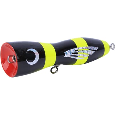Houten Grote Kunstmatige Popper Vis Lure Topwater Simulatie Aas Zeevisgereiroze