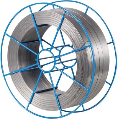 Lasdraad Roestvrij Staal - MIG lasdraad - Roestvrij staal lassen - Scheurvast en corrosiebestendig - 08 mm 5 kg - Zilver
