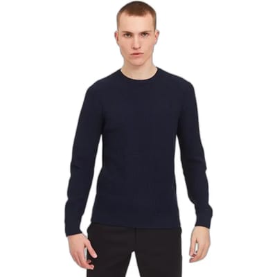 Casual Friday CFKARLO structured crew neck knit - Heren Trui - Maat S