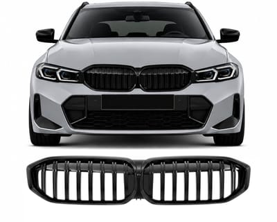 Grille Nieren Geschikt voor BMW 3 Serie G20/G21 LCI (2022+) – Zwarte Sport Grille