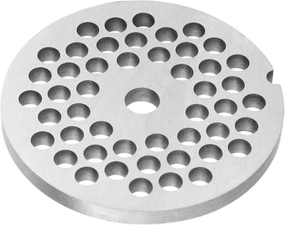 Dailygoods- Vleesmolen Schijfmes Professioneel - Vleeswolfmes - Reserveonderdeel - Koolstofstaal - Vaatwasmachinebestendig - Afmetingen 62,8 x 62,8 x 5,5 mm