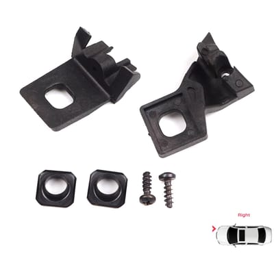 BHL509 Support de Phare Fixation Patte de Réparation Set Côté Droit pour VW Polo MK3 MK4 6N 9N 1994-2008 6Q0998226