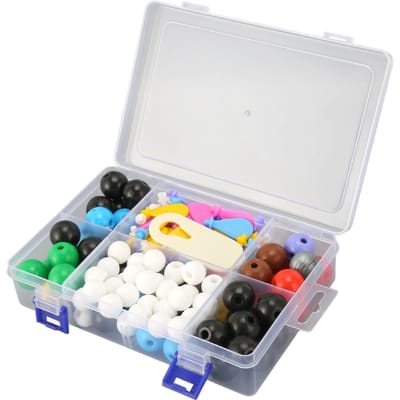 Kit de modèles moléculaires de chimie, boule atomique organique professionnelle, modèle moléculaire électronique en nuage